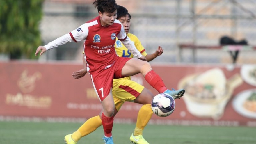 Giải bóng đá nữ VĐQG 2022: TKS Việt Nam chiếm vị trí thứ 3