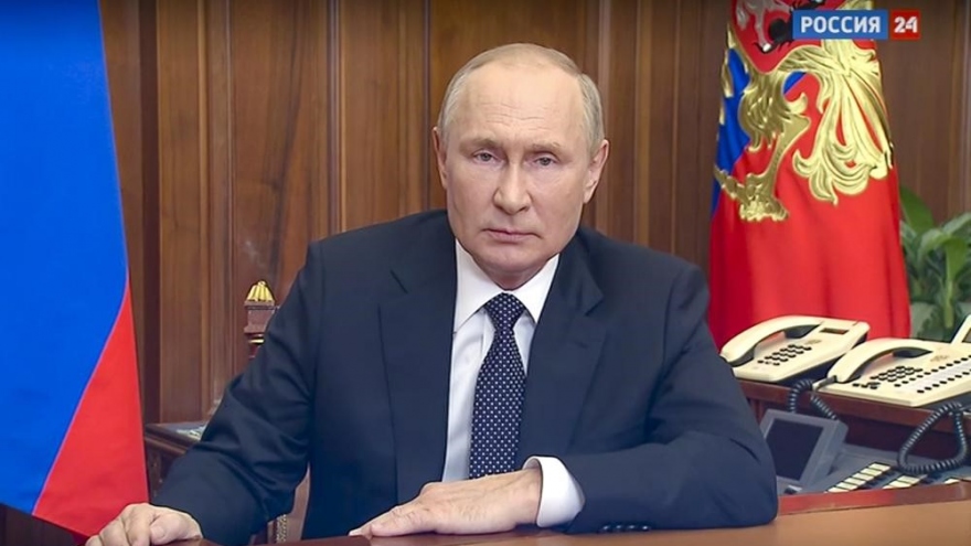 Tổng thống Putin: “Nga sẽ ngăn chặn những ai muốn thống trị thế giới”