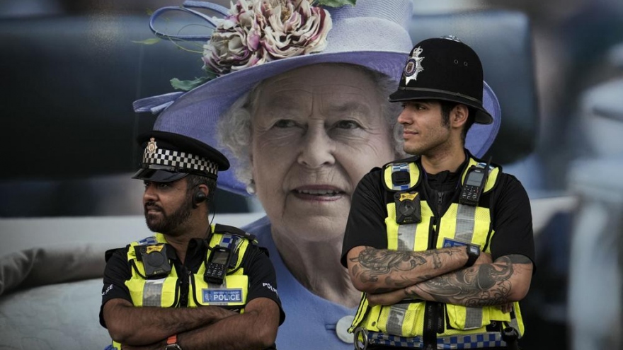 Tang lễ Nữ hoàng Elizabeth II là chiến dịch an ninh lớn nhất tại London