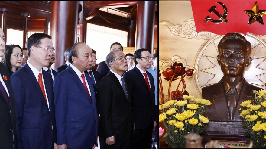 Chủ tịch nước dự Lễ kỷ niệm 120 năm ngày sinh Tổng Bí thư Lê Hồng Phong
