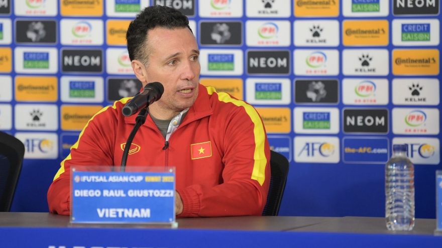 HLV Diego Giustozzi nói gì về khả năng ĐT Futsal Việt Nam thắng Nhật Bản?