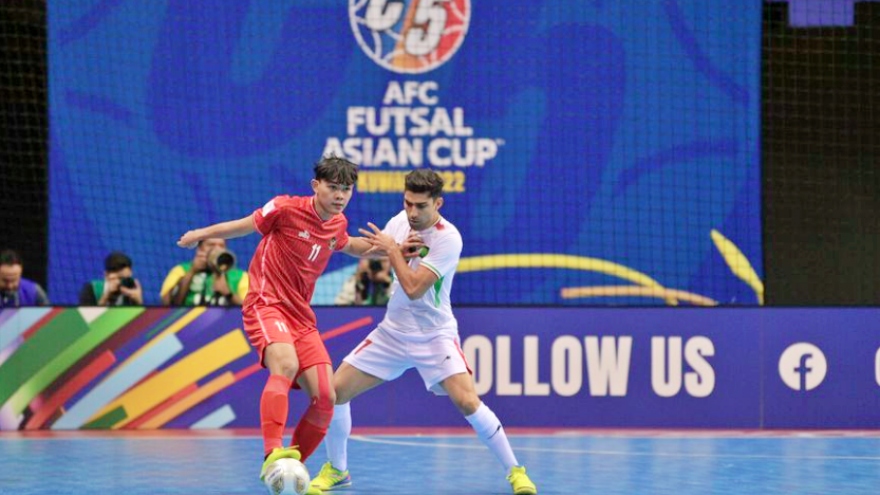 ĐT Futsal Indonesia thua đậm tại Giải Futsal châu Á 2022