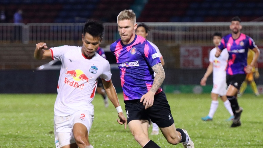 Đánh bại Sài Gòn FC, HAGL hẹn Hà Nội FC ở bán kết Cúp Quốc gia 2022
