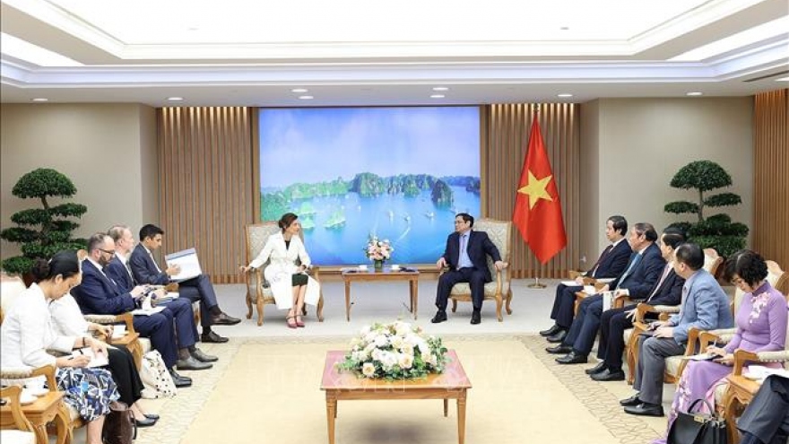 Thủ tướng Chính phủ Phạm Minh Chính tiếp Tổng Giám đốc UNESCO