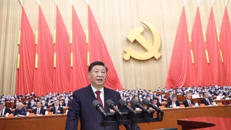 Toàn cảnh phiên khai mạc Đại hội XX Đảng Cộng sản Trung Quốc