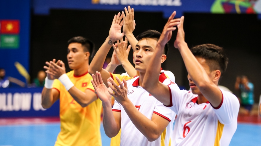 ĐT Futsal Việt Nam được thưởng 500 triệu đồng khi vào tứ kết Futsal châu Á 2022