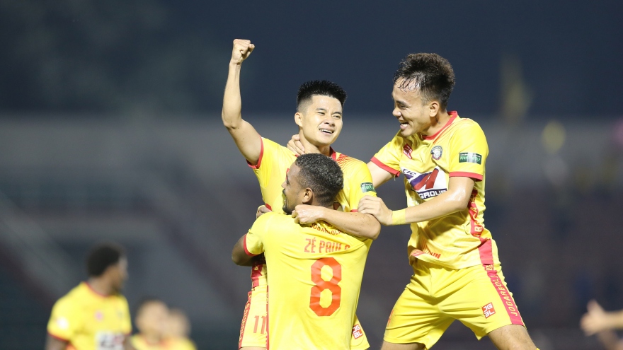 Kết quả vòng 18 V-League 2022: Bình Định và Thanh Hóa hưởng niềm vui