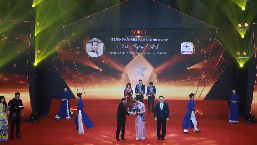Chủ tịch EVNNPC được vinh danh Doanh nhân tiêu biểu Việt Nam 2022