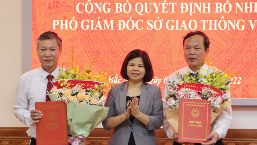 Bắc Ninh bổ nhiệm 2 Phó Giám đốc Sở Giao thông vận tải