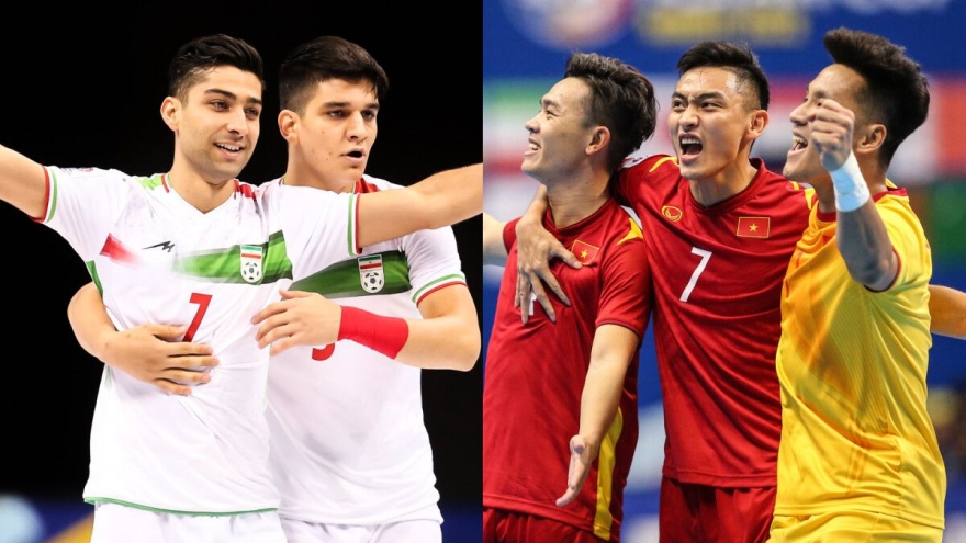 ĐT Futsal Việt Nam - ĐT Futsal Iran: Thử thách cực đại