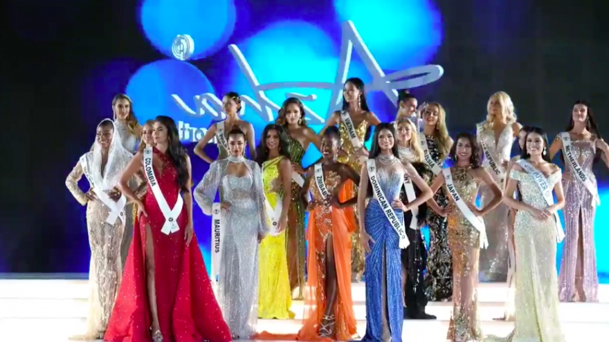 Toàn cảnh đêm chung kết Hoa hậu Liên lục địa 2022