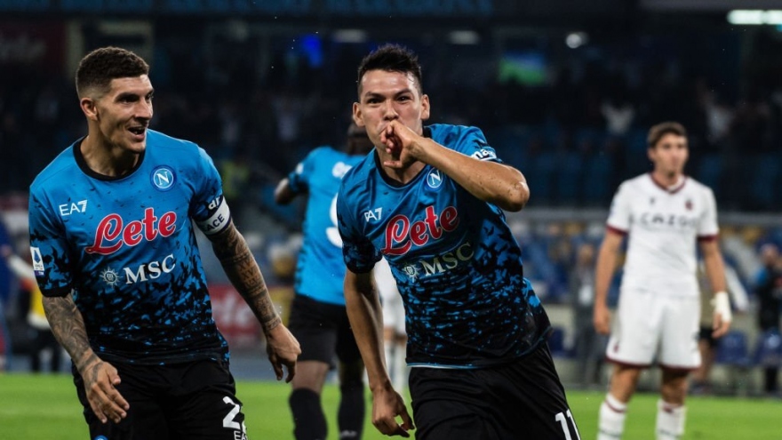 Kết quả Serie A: Napoli, AC Milan, Inter Milan thi nhau gây ấn tượng