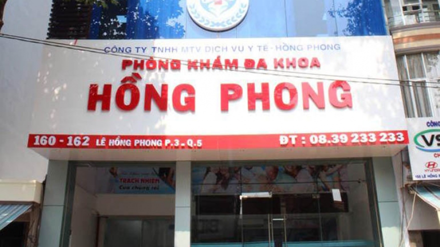 Nhiều vi phạm, Phòng khám Đa khoa Hồng Phong ở TP.HCM tiếp tục bị tước giấy phép