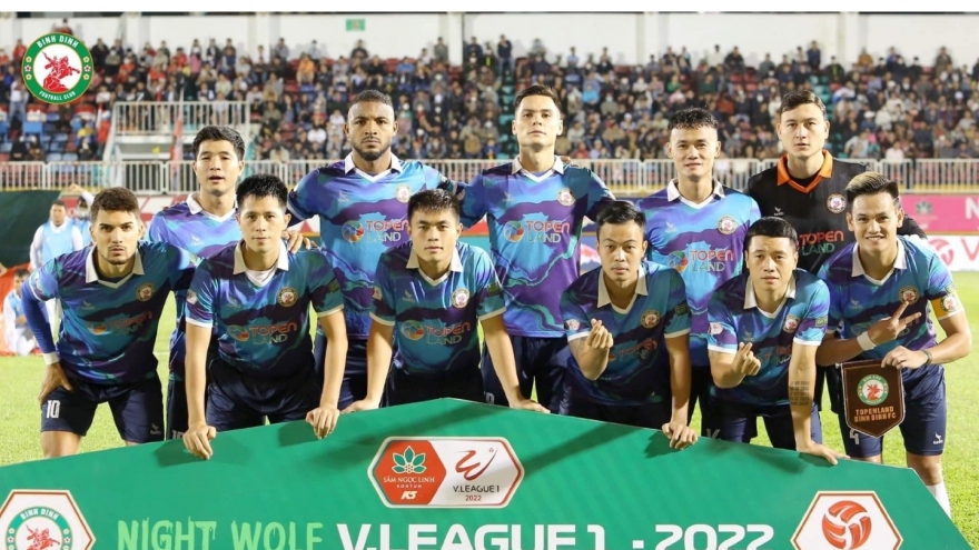 Cầu thủ ghi bàn bằng tay ở V-League 2022 “đòi công bằng” cho Bình Định