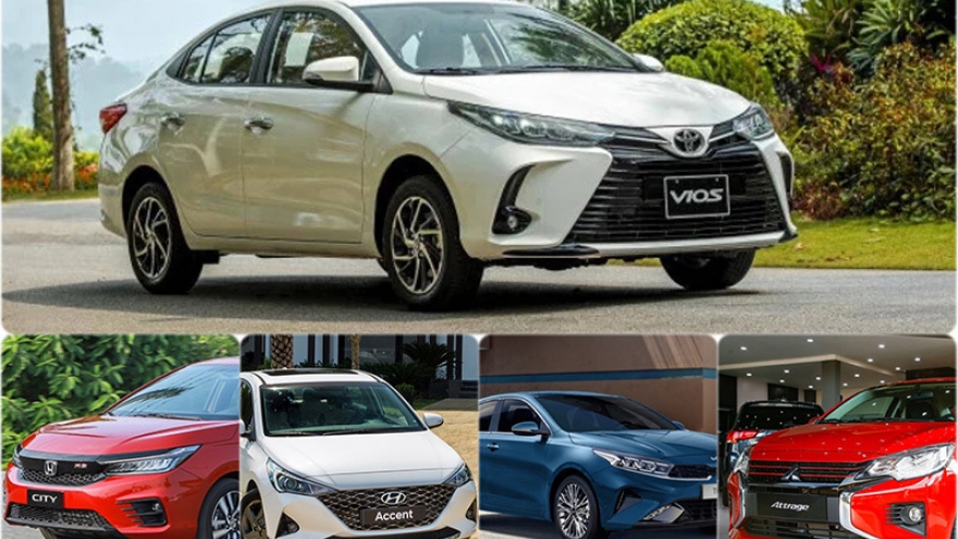 Xe sedan hạng B nào được người Việt mua nhiều nhất tháng 9?