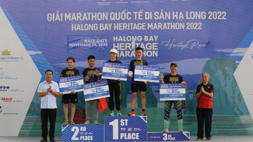 Hơn 5.000 VĐV tham gia Giải Marathon Quốc tế Di sản VHL 2022