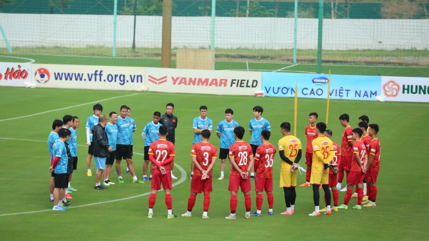 ĐT Việt Nam tập trung chuẩn bị cho AFF Cup 2022 với chỉ 14 cầu thủ