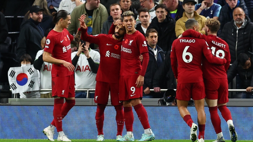 Salah 2-1 Kane, Liverpool thắng kịch tính trên sân Tottenham