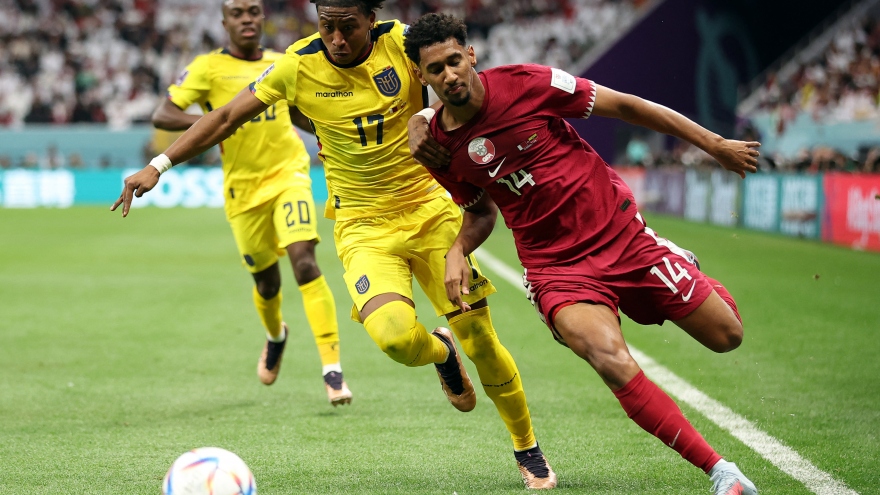 Qatar lập kỷ lục buồn ở trận khai mạc World Cup 2022