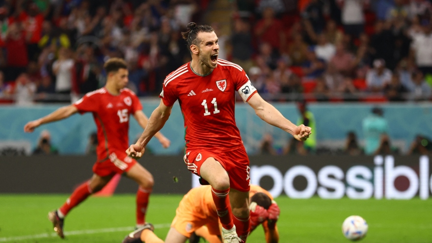 Gareth Bale tỏa sáng, Xứ Wales cầm hòa ĐT Mỹ ngày ra quân World Cup