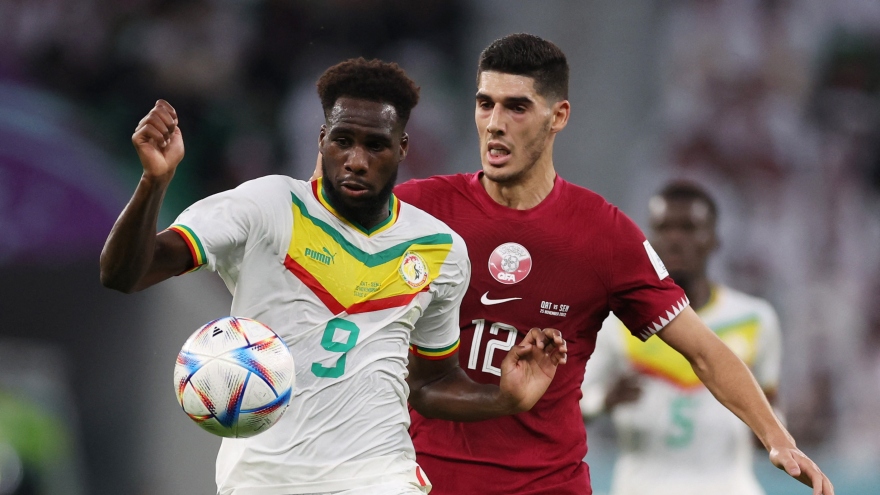 Thất bại trước Senegal, Qatar thua trận thứ hai liên tiếp ở World Cup 2022