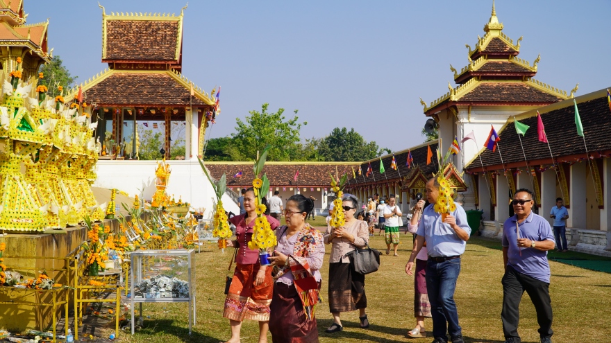 Thatluang – lễ hội Phật giáo lớn nhất trong văn hoá tín ngưỡng của người dân Lào