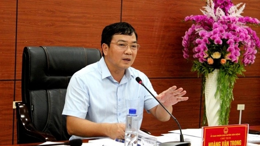 Chủ tịch huyện ở Bắc Giang bị phê bình vì thiếu kiên quyết xử lý vi phạm đất đai