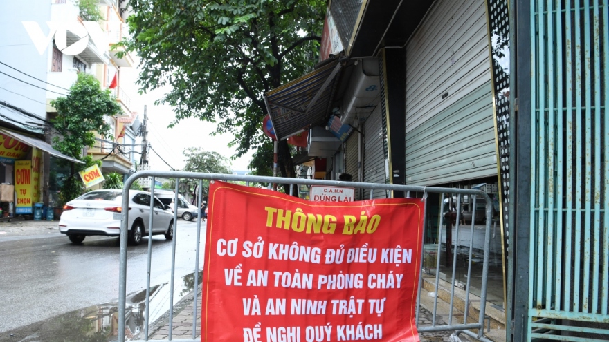 Trong 1 tháng, Hà Nội tạm đình chỉ hoạt động gần 1.000 cơ sở vi phạm PCCC