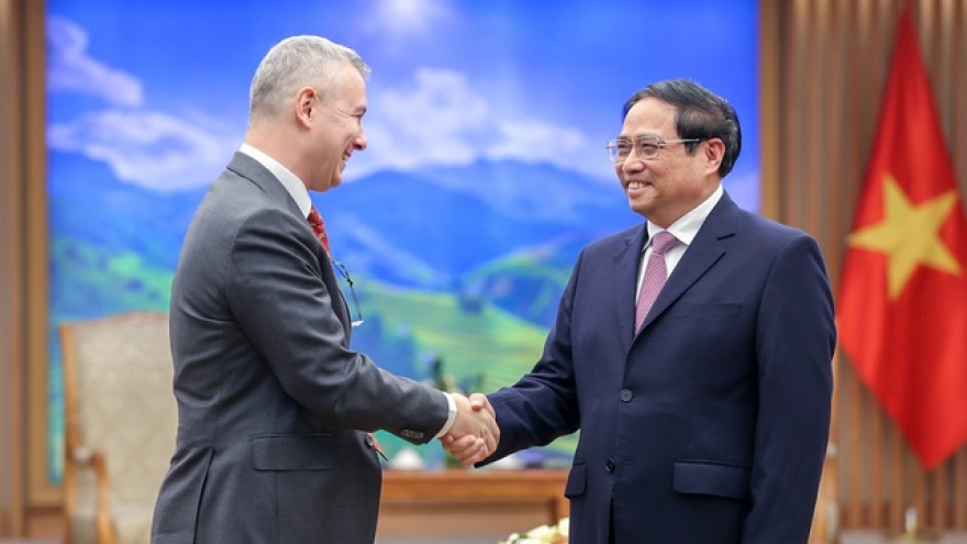 Thủ tướng Phạm Minh Chính tiếp Đại sứ đặc mệnh toàn quyền Vương quốc Bỉ