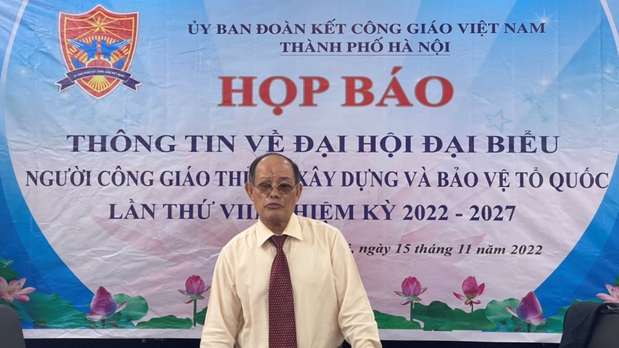 Ủy ban Đoàn kết Công giáo Việt Nam TP Hà Nội nhiệm kỳ 8 sẽ có 75 thành viên