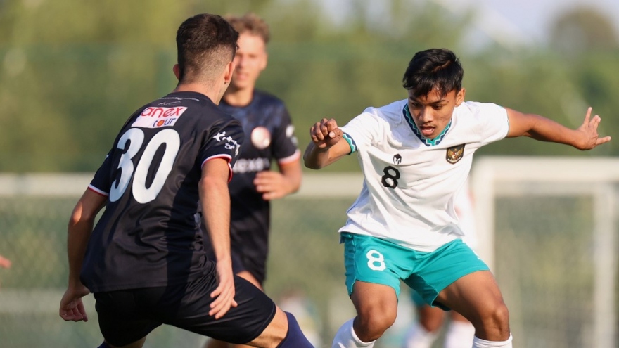 U20 Indonesia giao hữu với những đội trẻ hàng đầu châu Âu