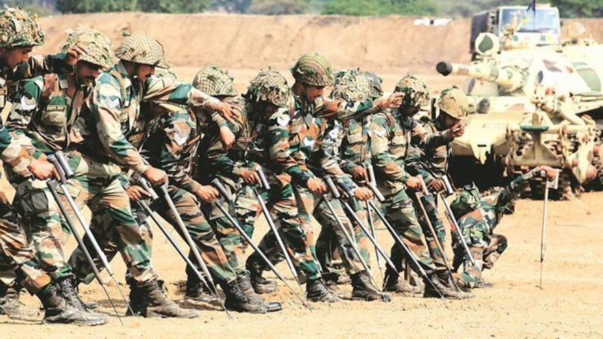 Ấn Độ và Australia tập trận quân sự chung