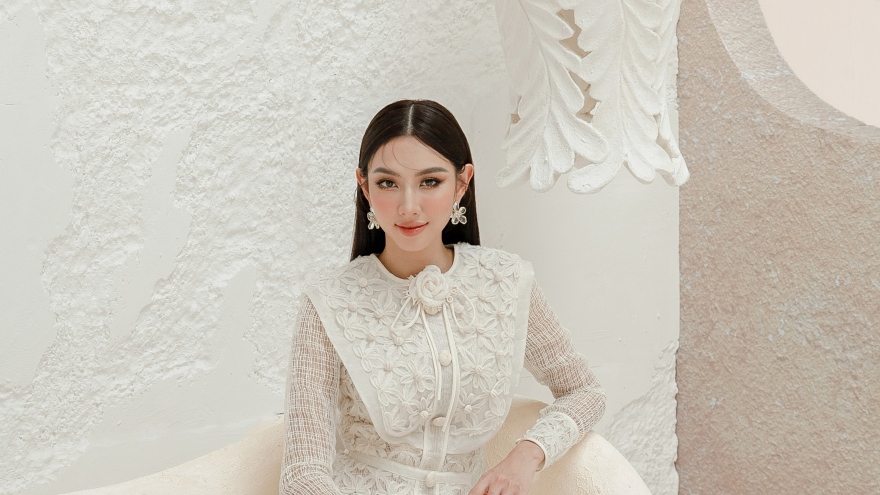 Hoa hậu Thùy Tiên theo đuổi phong cách ngọt ngào