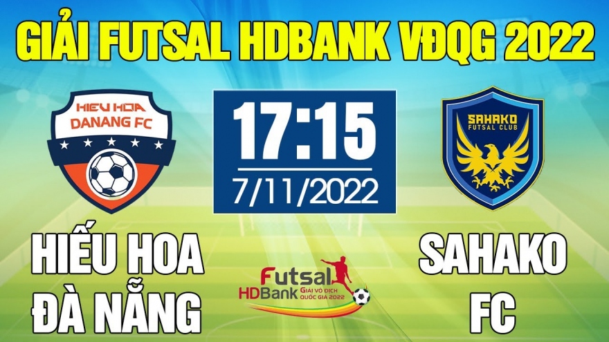 Xem trực tiếp Hiếu Hoa Đà Nẵng - Sahako FC