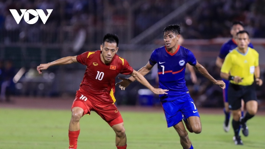 ĐT Singapore tập huấn Nhật Bản trước ngày đấu ĐT Việt Nam ở AFF Cup 2022