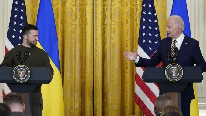 Tổng thống Mỹ Biden tuyên bố sát cánh cùng Ukraine đến cùng