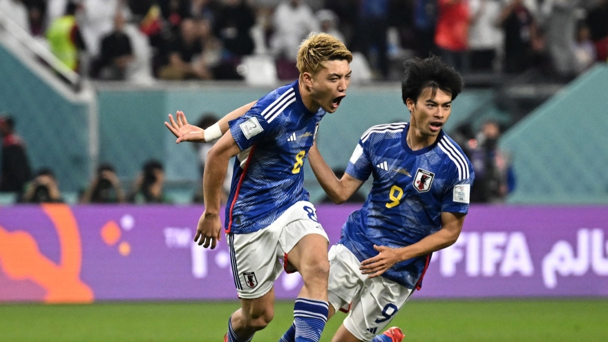 Bảng xếp hạng World Cup 2022 mới nhất: Tuyệt vời Nhật Bản