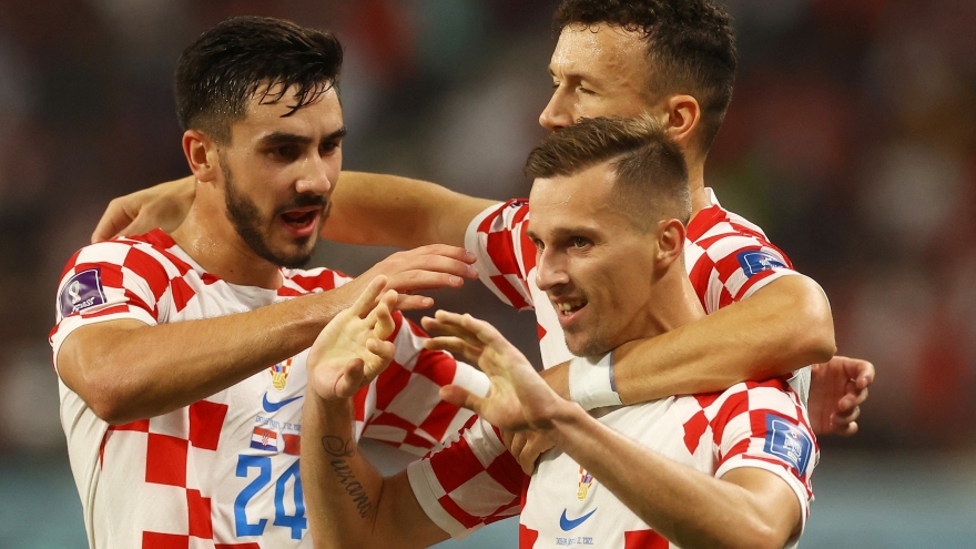 Croatia đánh bại Morocco nhờ siêu phẩm của Mislav Orsic
