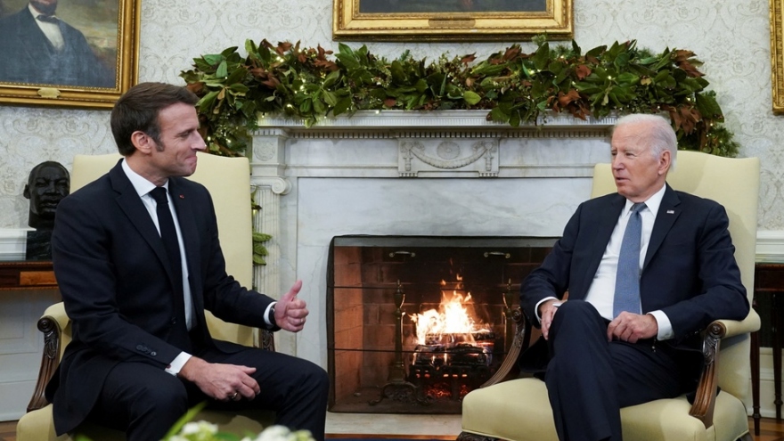 Lãnh đạo Mỹ-Pháp nỗ lực giải quyết bất đồng, tìm tiếng nói chung