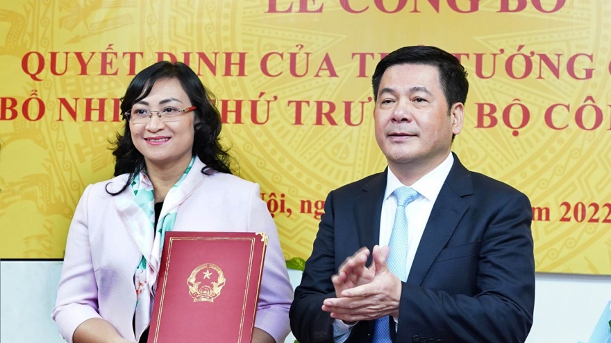 Phó Chủ tịch TP.HCM Phan Thị Thắng giữ chức Thứ trưởng Bộ Công Thương