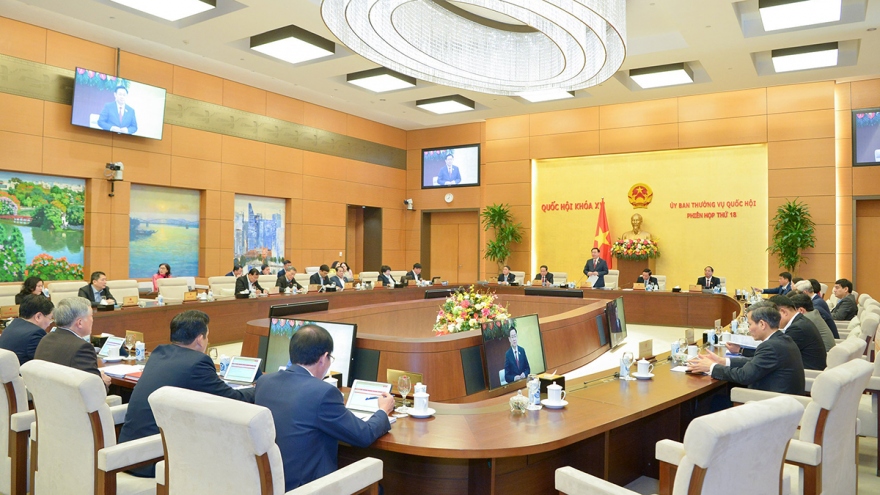 Khai mạc phiên họp 21 Ủy ban Thường vụ Quốc hội