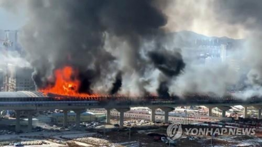 Ít nhất 5 người thiệt mạng trong vụ cháy hầm cao tốc tại Hàn Quốc