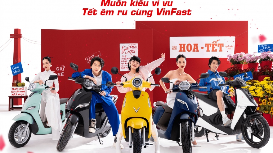 VinFast “lì xì” mạnh tay cho khách hàng mua xe máy điện