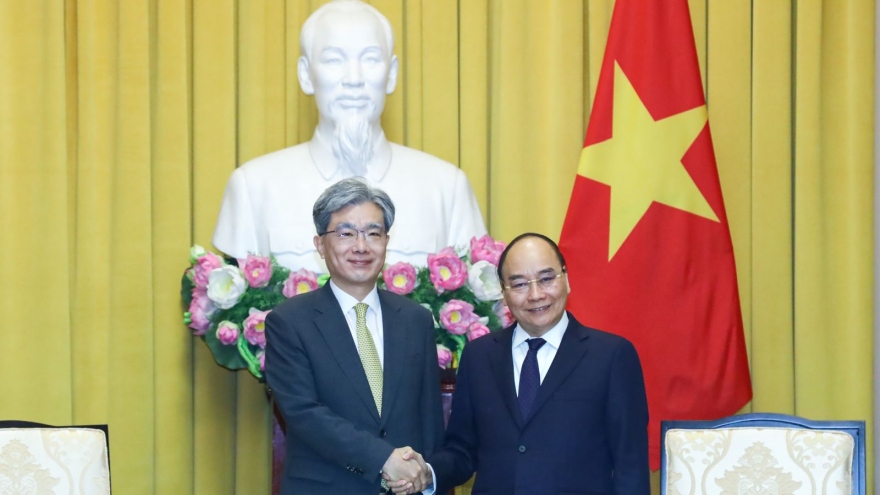 Chủ tịch nước đánh giá cao sự hợp tác giữa cơ quan tòa án Việt Nam và Hàn Quốc