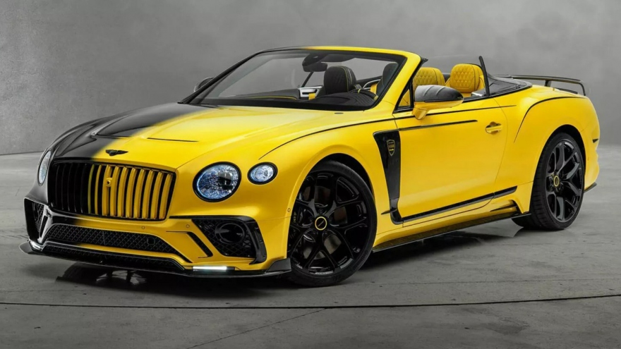 Bentley Continental GT "hoang dã" hơn với gói độ từ Mansory