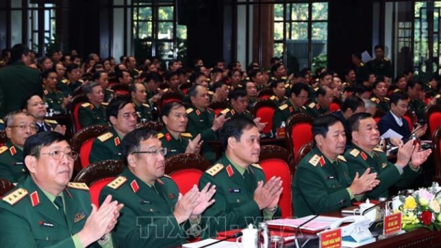Tổng Bí thư Nguyễn Phú Trọng dự hội nghị quân chính toàn quân 2022