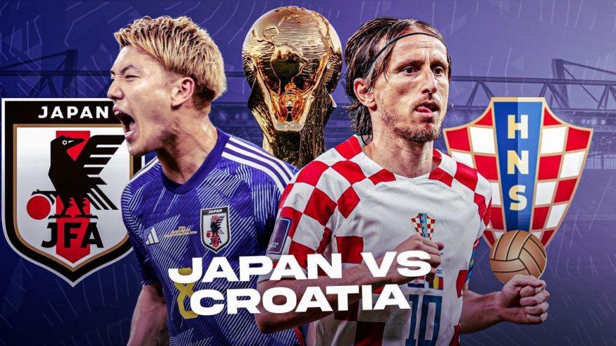 Link xem trực tiếp bóng đá Nhật Bản vs Croatia, 22h ngày 5/12