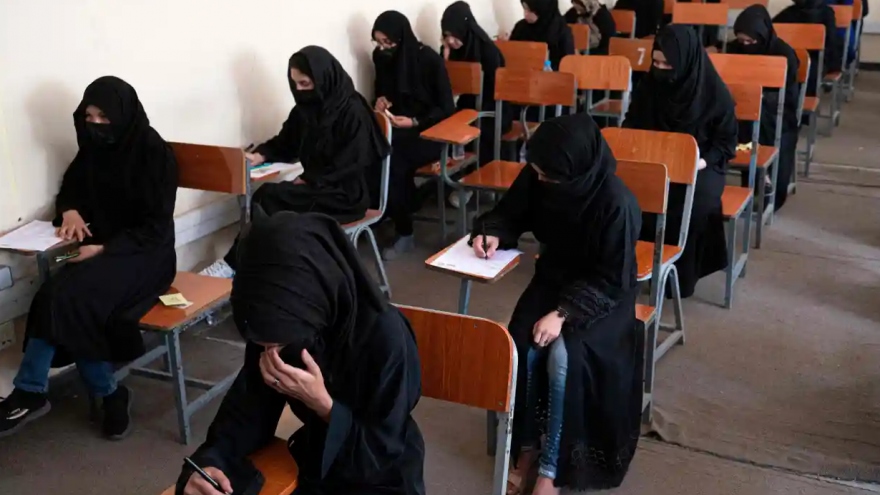 G7: Đàn áp giới tính tại Afghanistan có thể là tội ác chống lại loài người