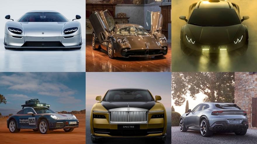Bộ sưu tập những chiếc xe ấn tượng nhất năm 2022