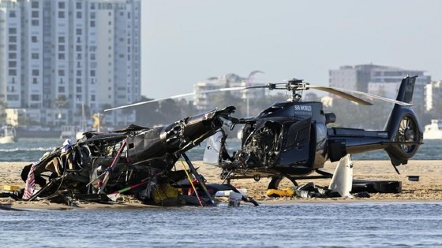 Hai trực thăng tại Australia va chạm khiến nhiều người thương vong